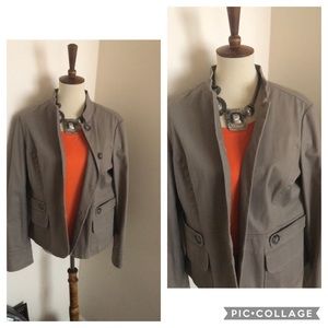 Talbot's khaki blazer